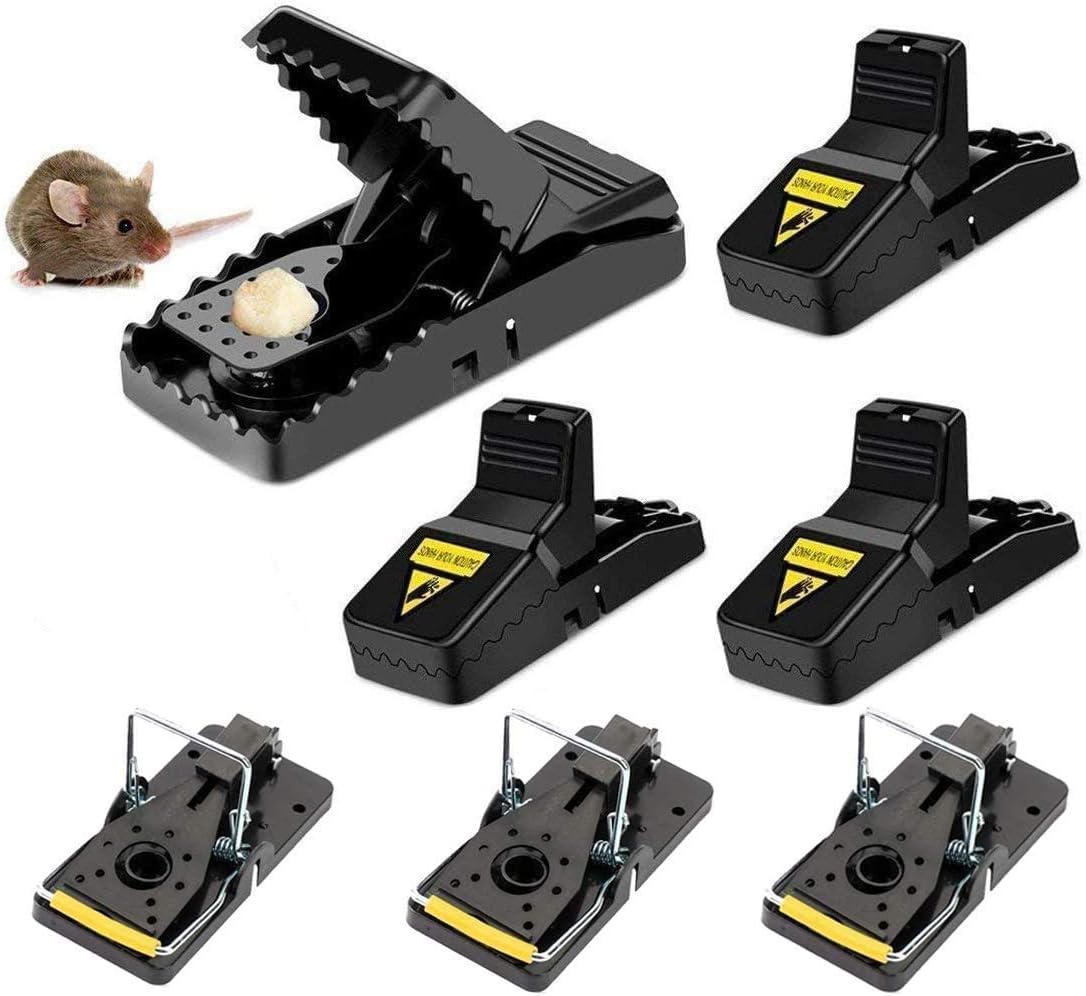 Mouse Traps, Mouse Trap That Work Instantly Indoor Outdoor, Mice Safe and Reusable Small Mice