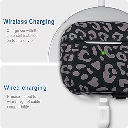 Silicone Leopard AirPods 4 Case 2024, Gawnock Case