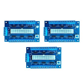 Amazon Com 3pack 24 20 Pin Atx Computer Power Supply Bench Top Dc