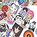 Jasion Stickers 200-Pcs PVC Mixed Decals Waterproof Anti-Sunlight DIY Ideals for Water Bottles Cars Motorbikes Portable Luggages Phone Ipad Laptops
