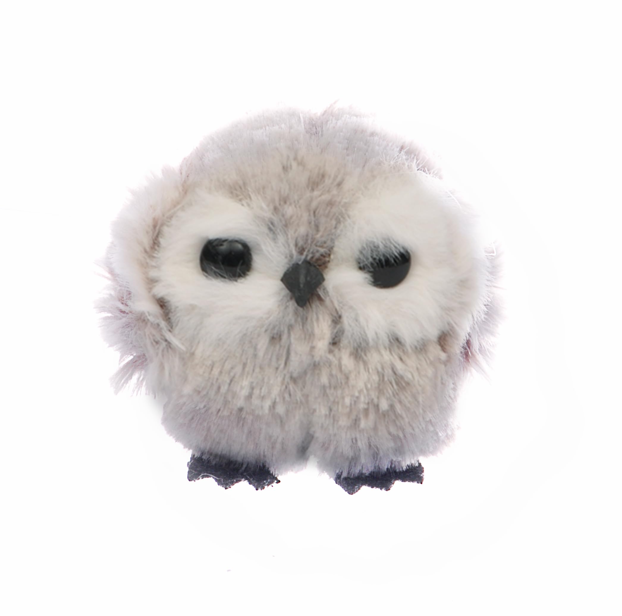 Ciao Owl Ball (Ø7cm) hanging Christmas decoration, grey
