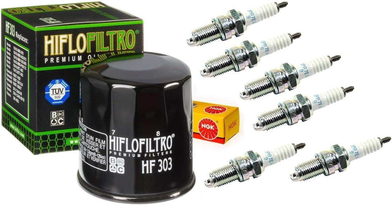 Oil Filter Spark Plug Tune Up Kit for Honda GoldWing GL1500