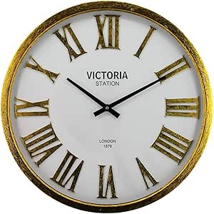 YZY Reloj de Pared Grande de 23 Pulgadas,Wall Clock Vintage Creativo