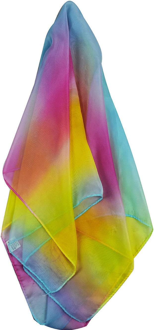 1950s Square Chiffon Scarf Sheer Square Neck Head Scarfs for Women,Christmas Scaves Gifts for Your Mom,Sister,Friend