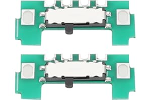 SG STORE 2pcs Power Switch Slide Button Board Replacement Repair Parts Replacement ON Off Power Switch Compatible with Gameboy GBA Game Console