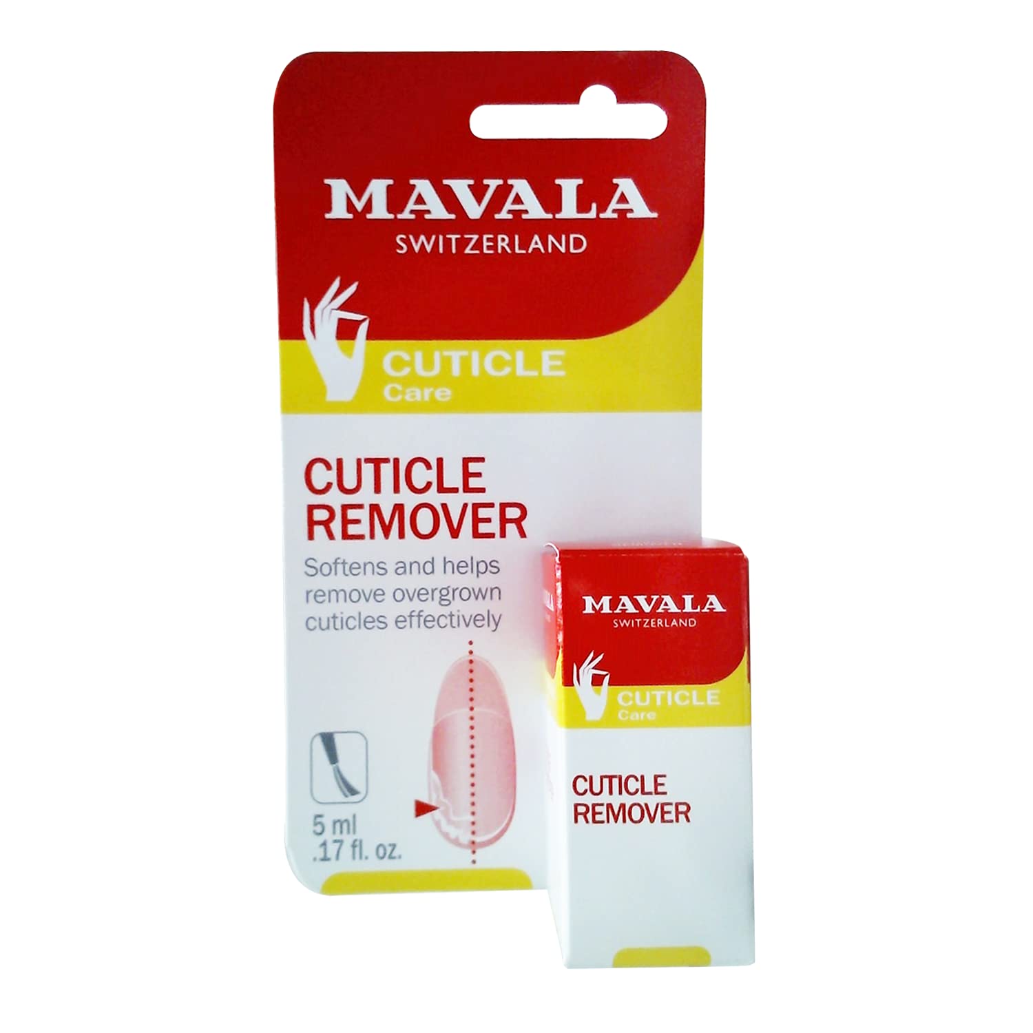 Mavala Cuticle Remover Softens and Helps Remove Overgrown Cuticles 5ml