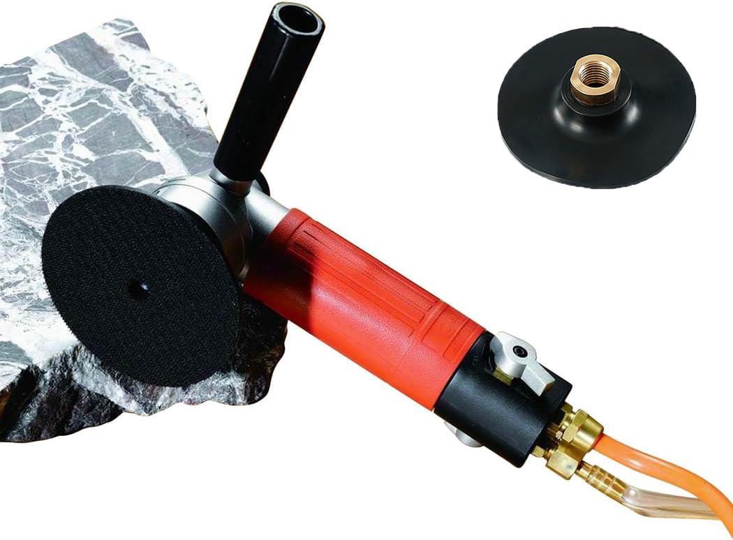 Photo 1 of Air Wet Polisher/ Sander 4-Inch Versatile Wet Stone Grinder 4500 Rpm Pneumatic with Front Side Exhaust Great for Polishing Stone and Concrete