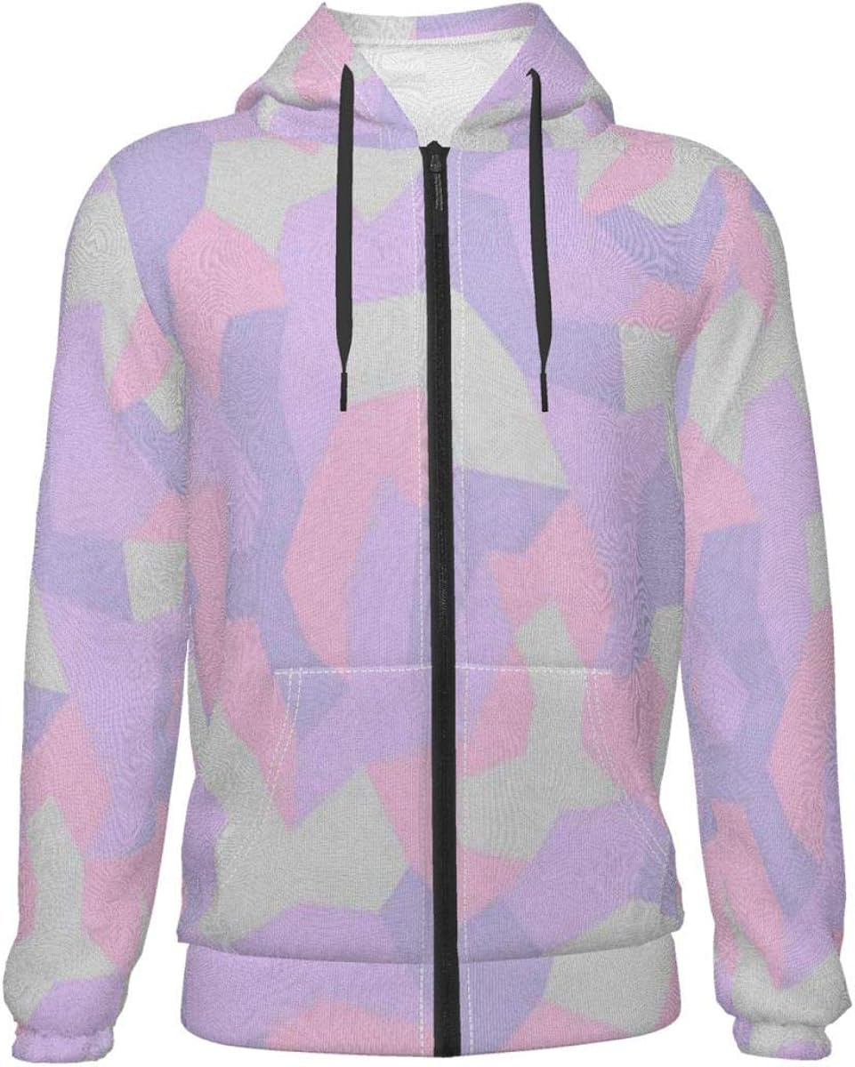 purple full zip hoodie