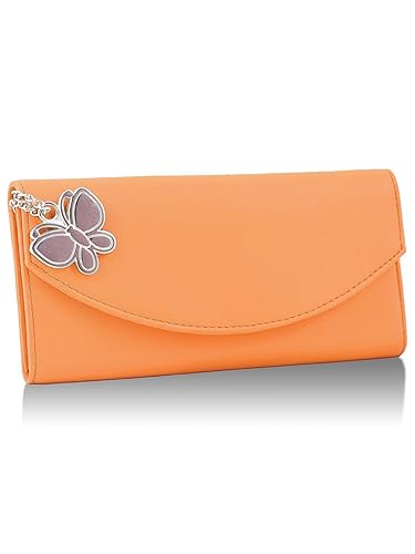 Butterflies Wallet Orange (BNS 2270 ORG)
