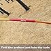 TRIWONDER Tent Pole Repair Splint Repair Kit Spare Repair Tube for Diameter 8.5-10.5mm (Red - 4 Pack)