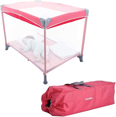 Berço portatil voyage rosa Clearance