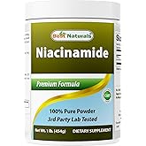 Best Naturals Niacinamide (Vitamin B3) Pure Powder 1 Pound