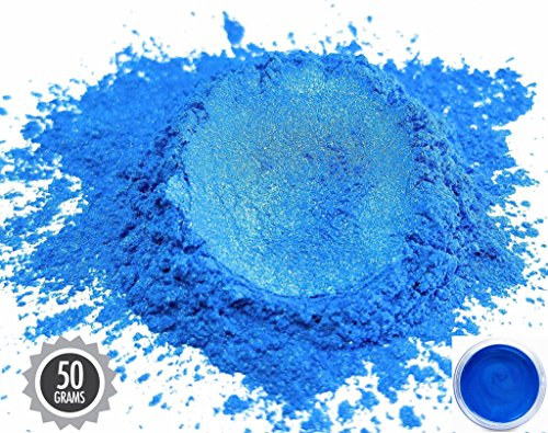 Eye Candy Pearls 50gr Dark Ocean Blue Mica Powder Pigments (Resin, Paint, Epoxy, Soaps, Nail Polish, Liquid Wraps)