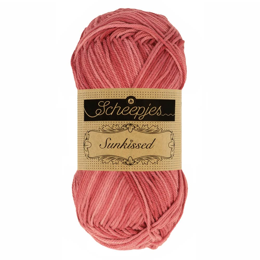 Scheepjes - Scheepjes Sunkissed 012 Beach Hut Orange Yarn - 10x50g