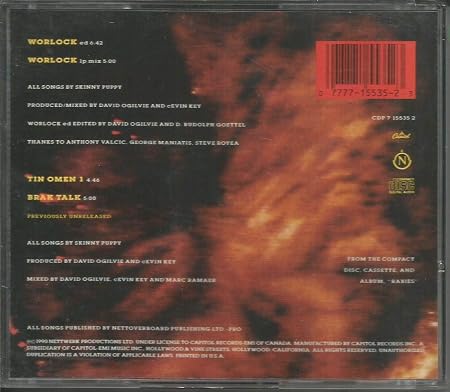 Skinny Puppy Worlock By Nettwerk Records Amazon Com Music amazon com