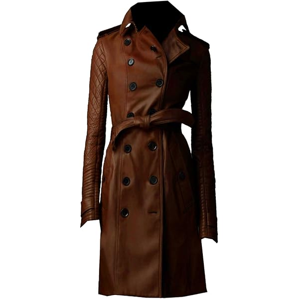 【希少品】Vintage Leather Long Trench Coat Vintage Look Faux Leather Trench Coat | boohoo CA