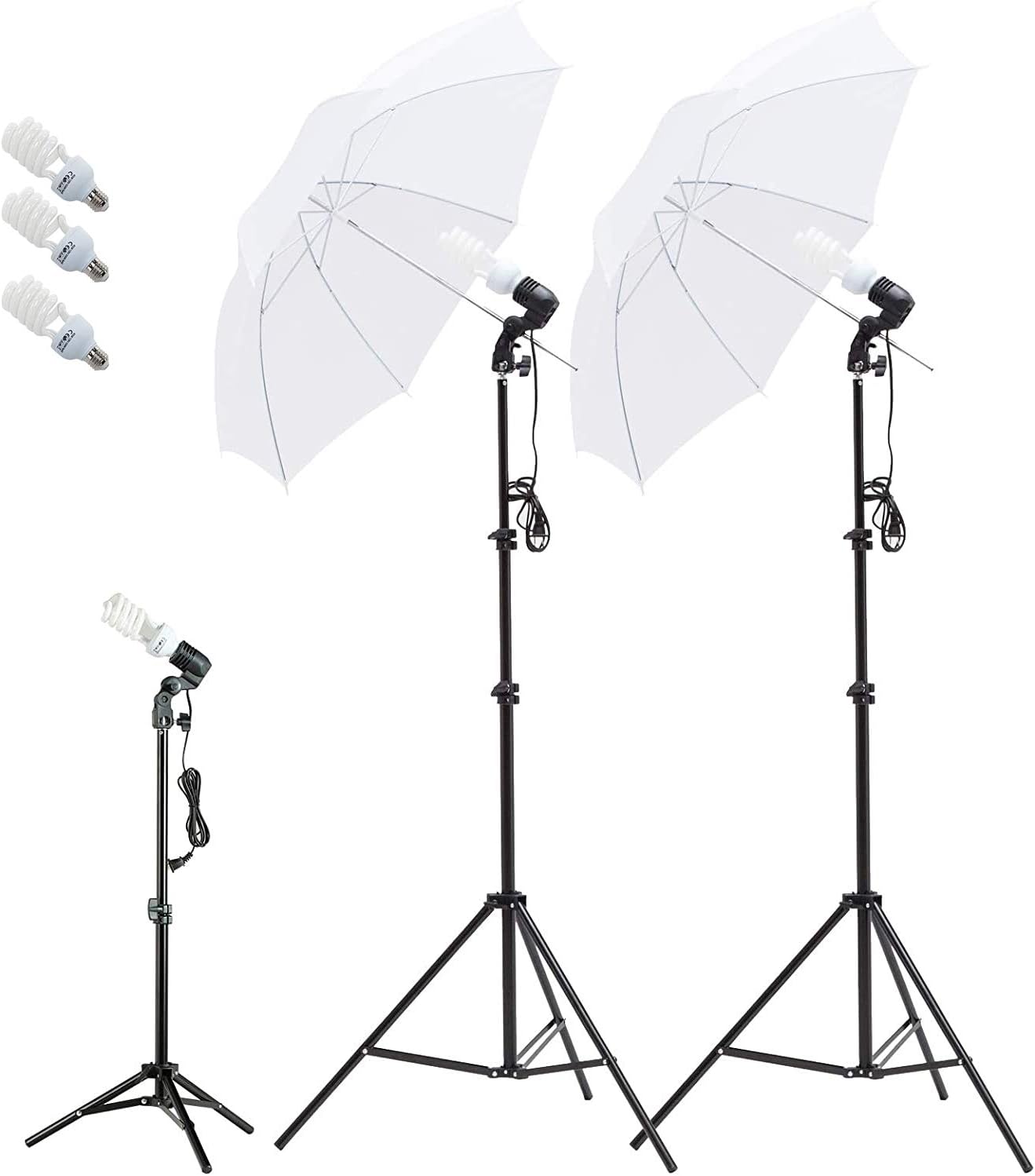 Continuous Inch 33 Kit Lighting Umbrella Photography SUNCOO Light Bag,Socket Carry with
