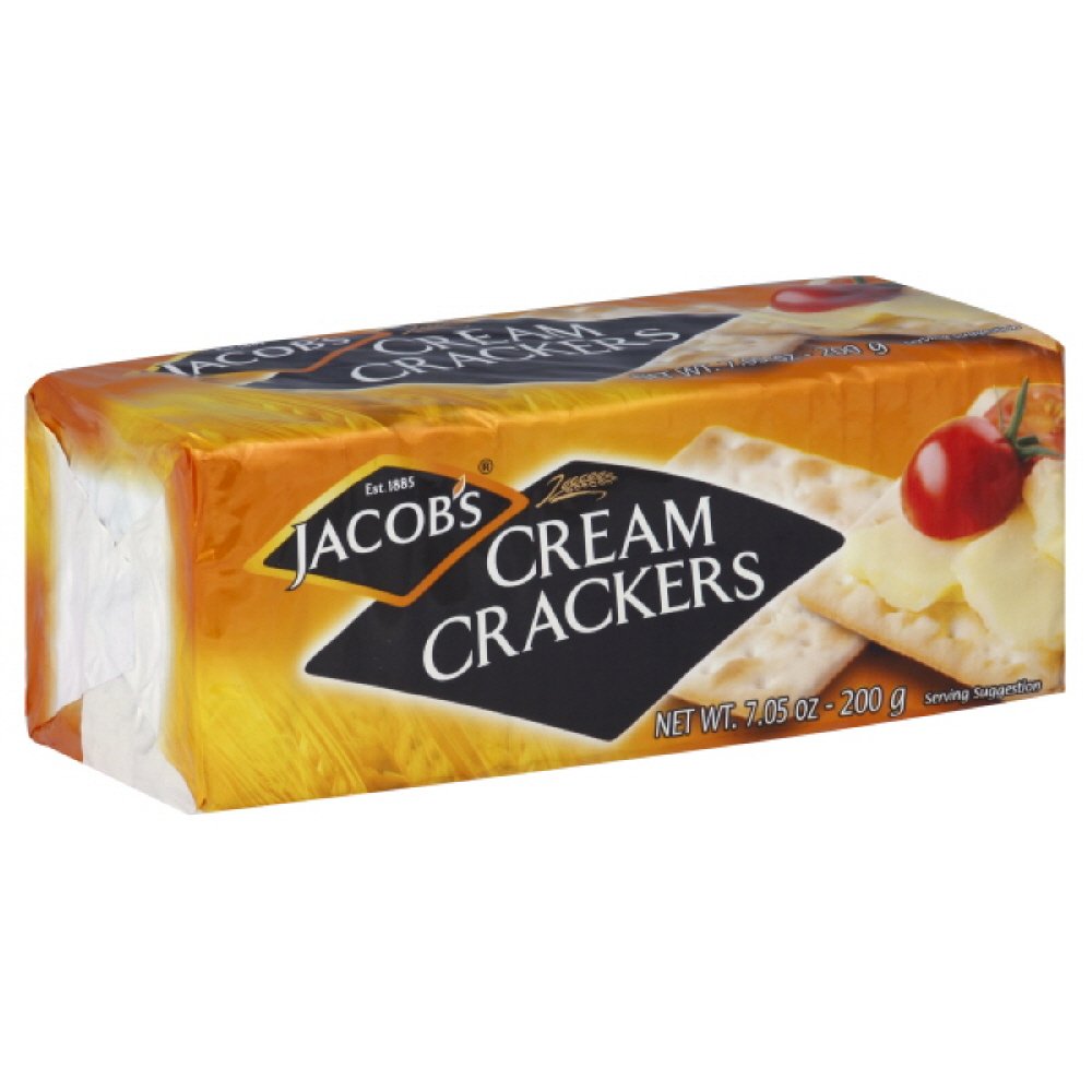 Jacobs Crackers, Cream, 7.05Ounce (Pack of 12)