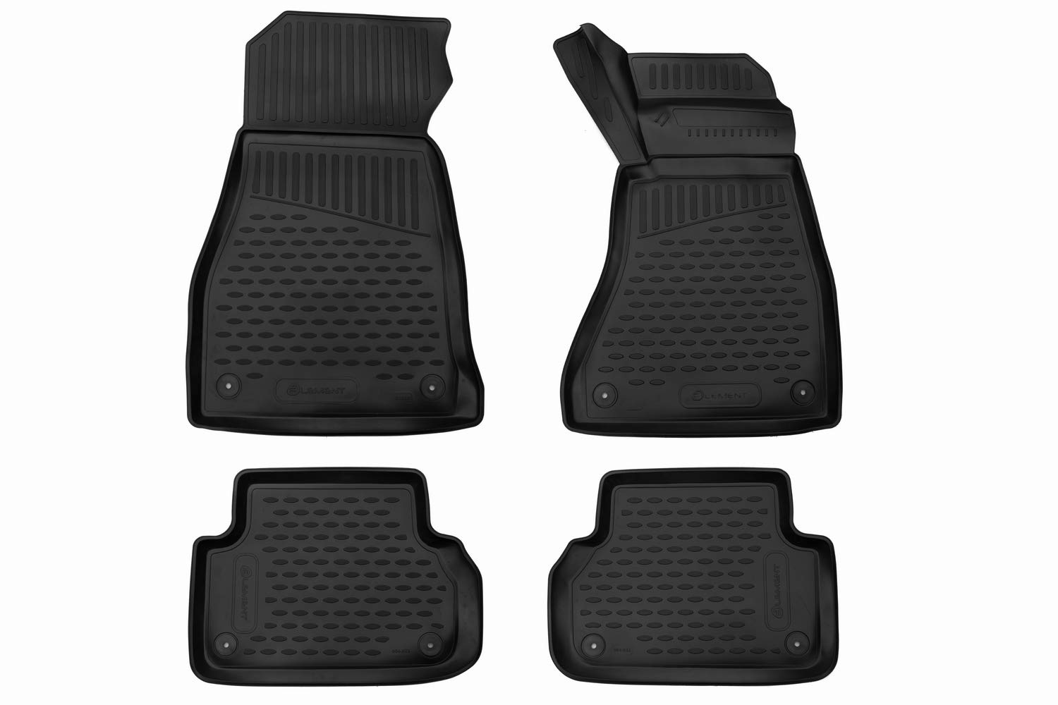 Element Tailored Custom Fit 3D Rubber Floor Mats for AUDI A4, 2016-, estate