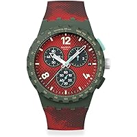 Amazon.com: Swatch I New Chrono Unisex Watch Casual Polymer Black