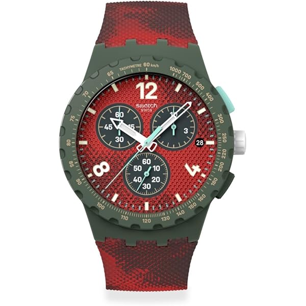 Amazon.com: Swatch I New Chrono Unisex Watch Casual Polymer Black