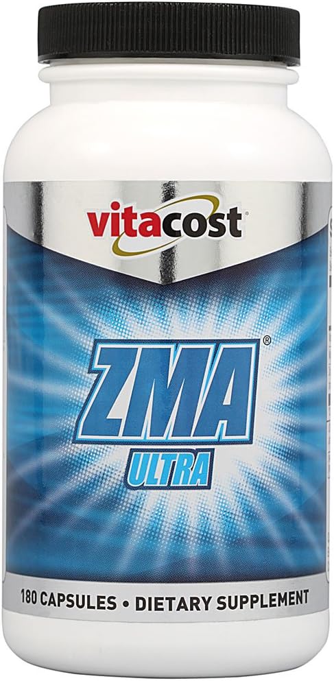 Vitacost ZMA Ultra -- 180 Capsules