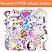 Rainbow Unicorn Party Favors 34pcs - Magical Unicorn Birthday Theme Pack Sets - Unicorn Keychain, Bracelet, Ring, Sticker Party Supplies for Kids Boys Girls Teens