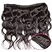Unice Hair Brazilian Body Wave Virgin Hair 1 Bundle, Raw Unprocessed 100% Virgin Human Hair Weave 95-100g/pc Natural Color