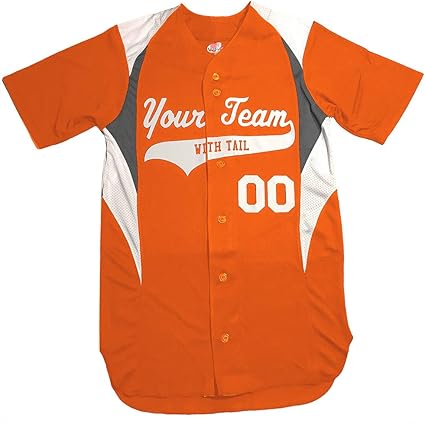 baseball jersey no buttons