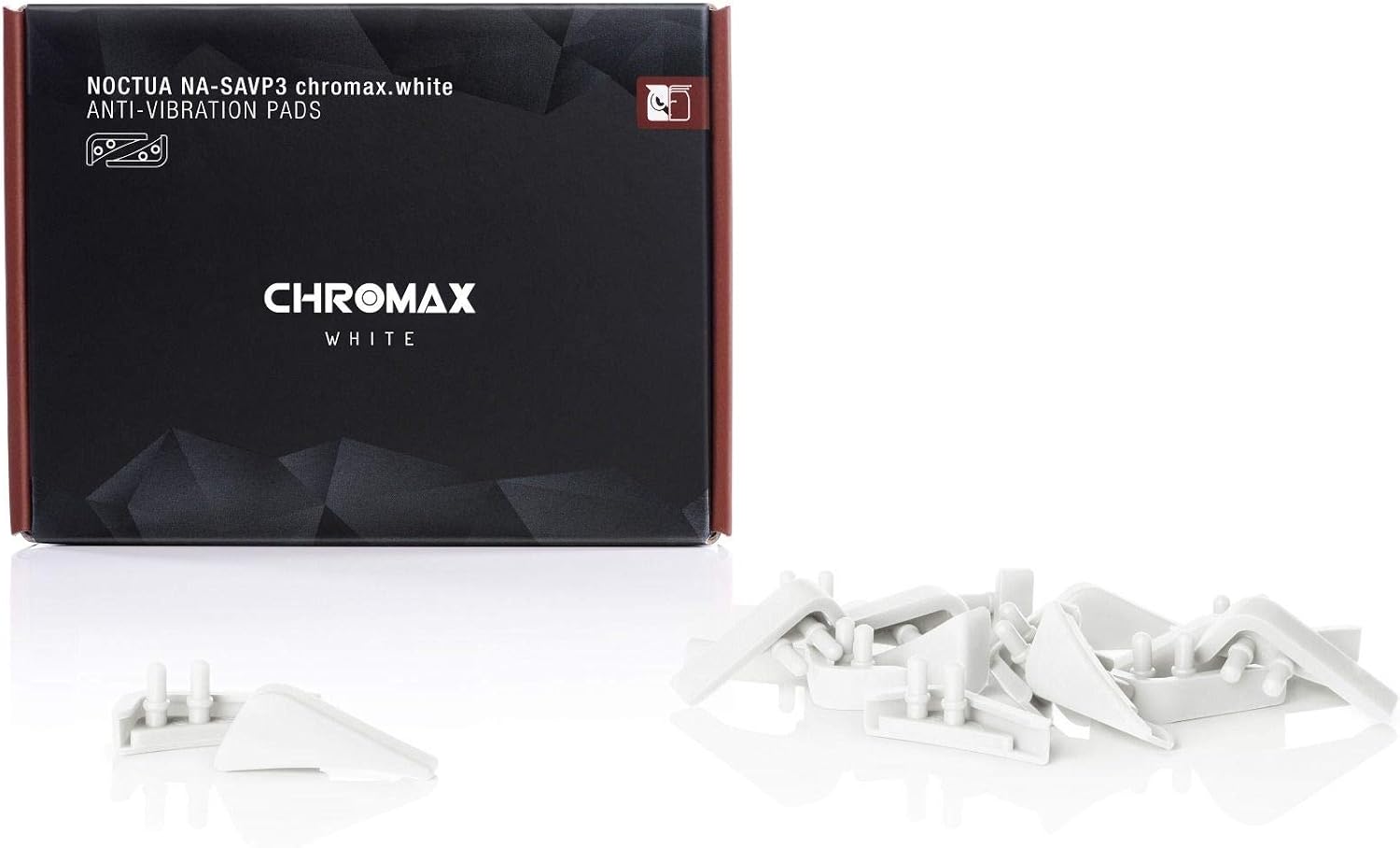 Noctua NA-SAVP3 chromax.white, Anti-Vibration Pads for Noctua NF-A15 140mm Fans (16-pack, White) - Image 4