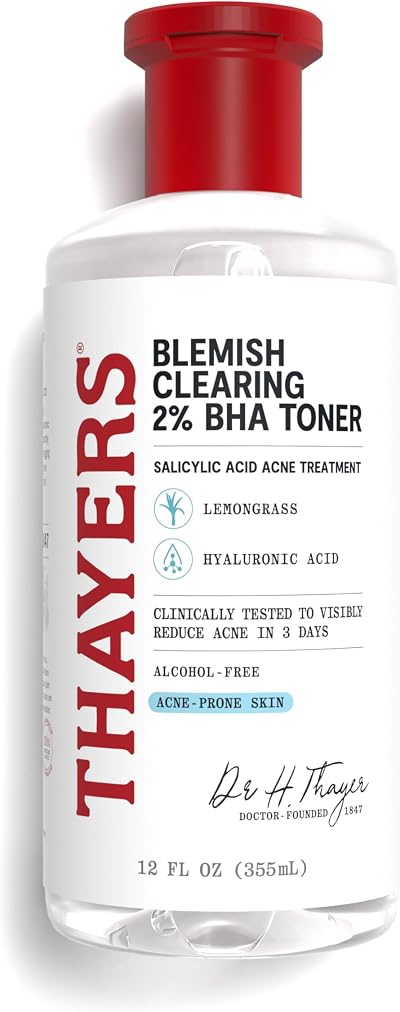 Thayer's Blemish Clearing Toner 2% Salicylic Acid 12 fl oz