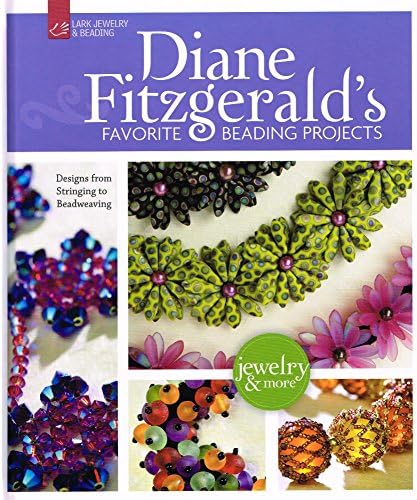 英書　Diane Fitzgerald's Shaped Beadwork Diane Fitzgerald's Shaped Beadwork: Dimensional Jewelry with