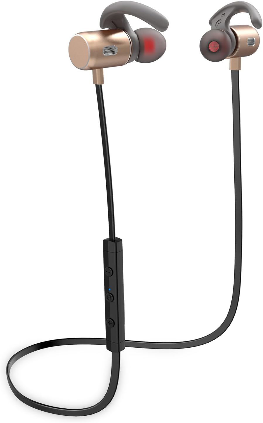 Wireless Bluetooth Headphones, Magnetic Bluetooth CSR 4.2 Stereo Earphone Noise Cancelling Headsets IPX5 Sweatproof Sports Earbuds with Microphone For Running / Exercise …