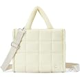 WESTBRONCO Small Puffer Crossbody Bags For Women, Quilted Crescent Shoulder Bag Nylon Daily Purse, Womens Puffy Handbags With Adjustable Strap
