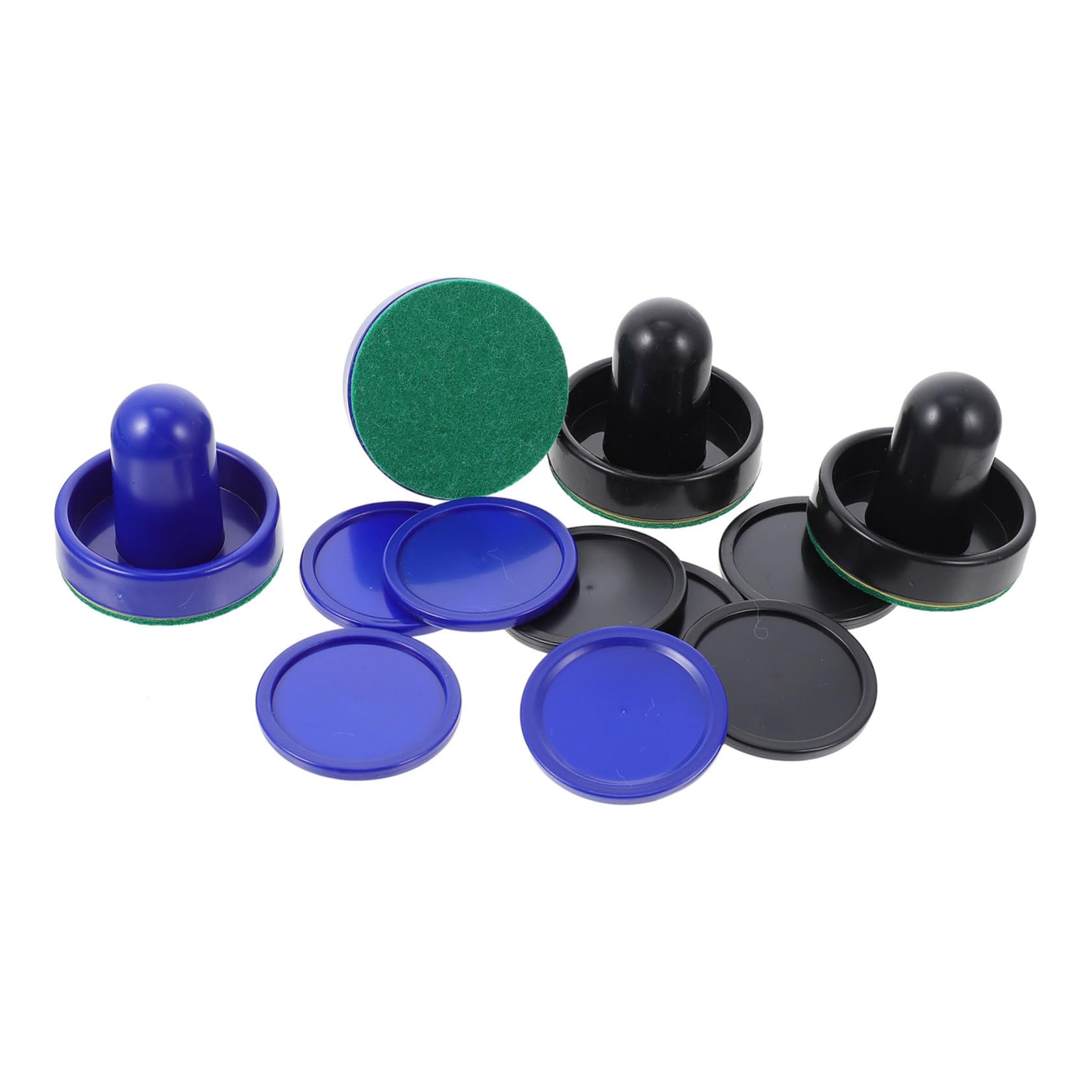 Toddmomy Hockey Accessories 2 Sets Ice Hockey Machine Kids Suits Air Hockey Kids Putter Air Hockey Pucks and Paddles Table for s s and Pucks Plastic Child