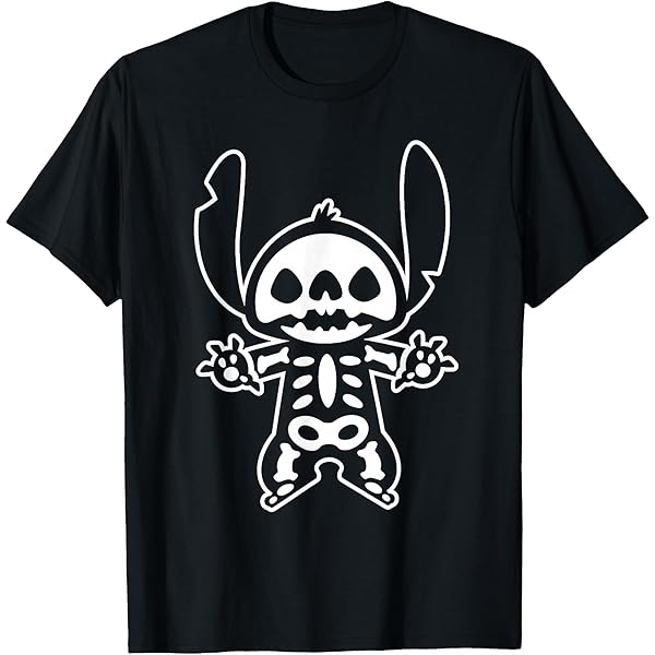 Amazon.com: Disney Mickey Mouse Skull Halloween T-Shirt : Clothing