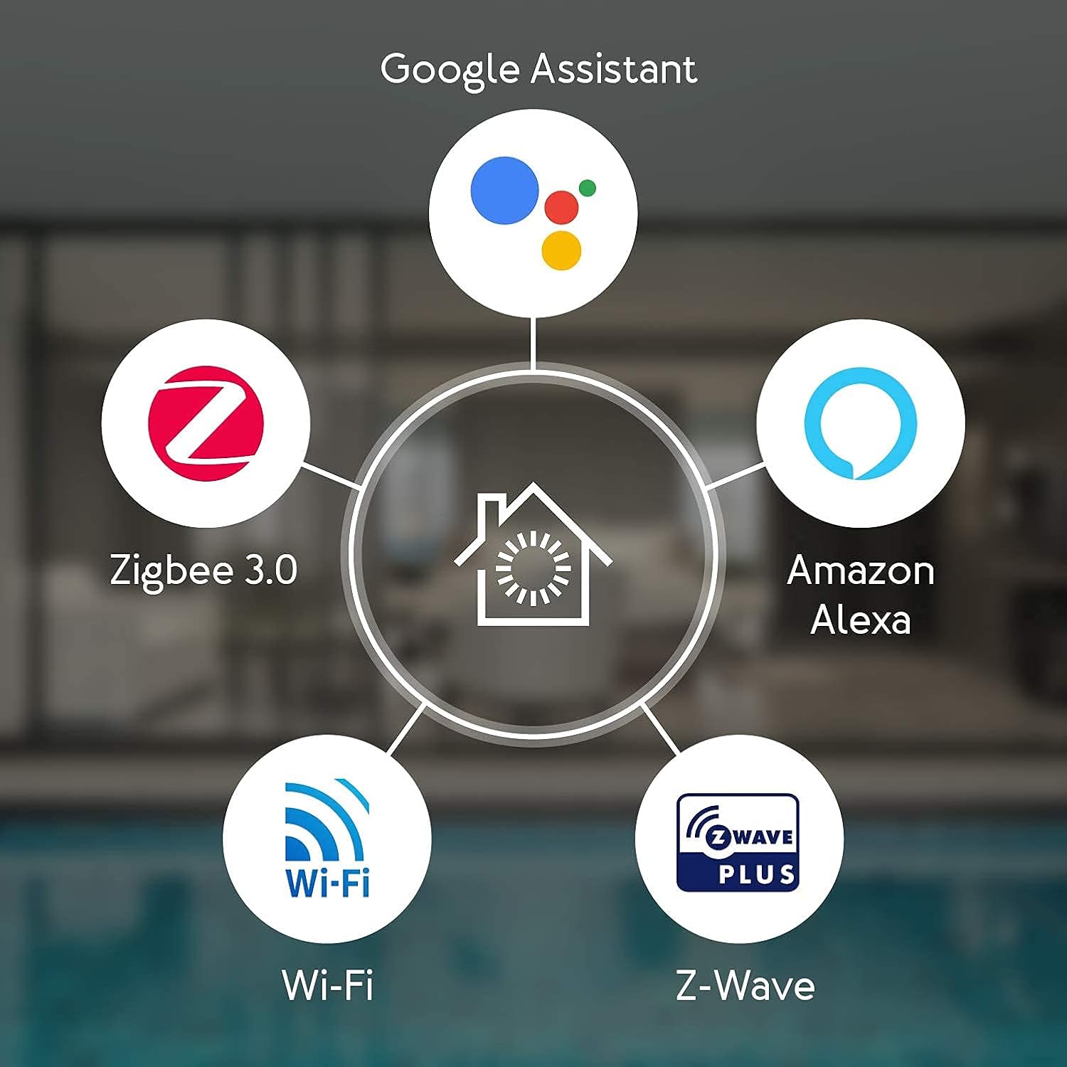 Aeotec Smart Home Hub, Works as a SmartThings Hub, Z-Wave Zigbee Gateway, Compatible with Alexa, Google Assistant, WiFi: Computers & Accessories