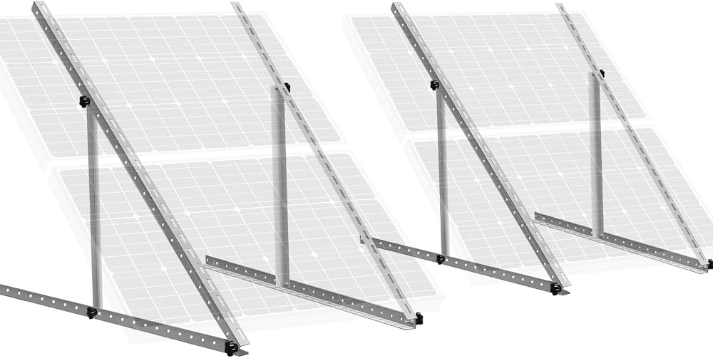 ECO-WORTHY 2-Sets 45in Adjustable Solar Panel Mount Brackets Kit