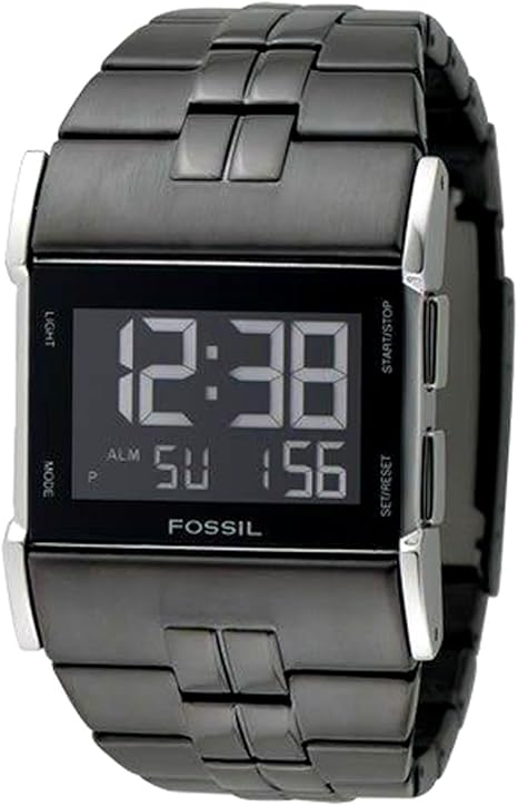 fossil digital watch amazon