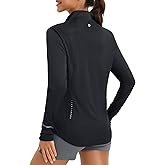 baleaf Women's Sun Shirts UPF 50+ Lightweight Running Jacket UV Protection Athletic Full Zip Long Sleeve Pockets