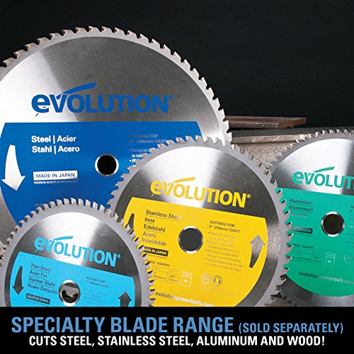 Evolution Power Tools EVOSAW180HD 7-1/4" TCT Industrial Circular Saw