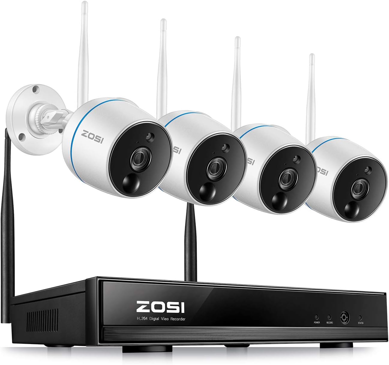 ZOSI 1080p FHD Wireless Cameras for Home Security Outdoor