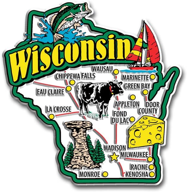 Best Wisconsin Refrigerator Magnets