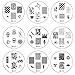 Bundle Monster 26pc Nail Art Image Manicure Stamping Plates-CYO 1 Collection