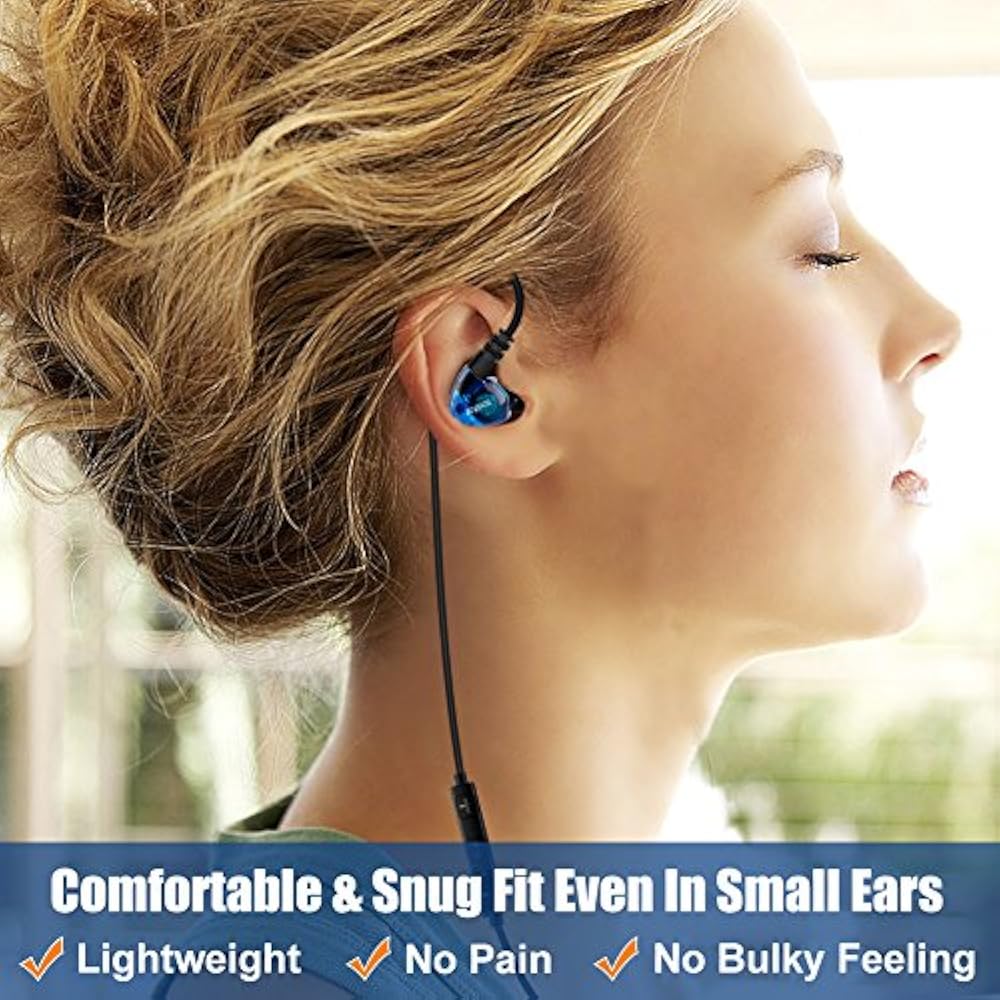Sports Headphones Wired Over Ear Inear Earbuds For Kids Women Small