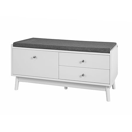 Sobuy Fsr56 W Storage Bench Shoe Rack Shoe Storage Cabinet Bed
