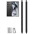 2 Pcs Galaxy S24 Ultra Pen Replacement for Samsung Galaxy S24 Ultra 5G Touch Stylus Pen, Galaxy S24 S Pen Without Bluetooth Replacement Tips/Nibs (Black)