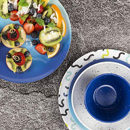 Zak Designs Confetti Pasta Bowls, Set, Eggshell PB Pricepulse