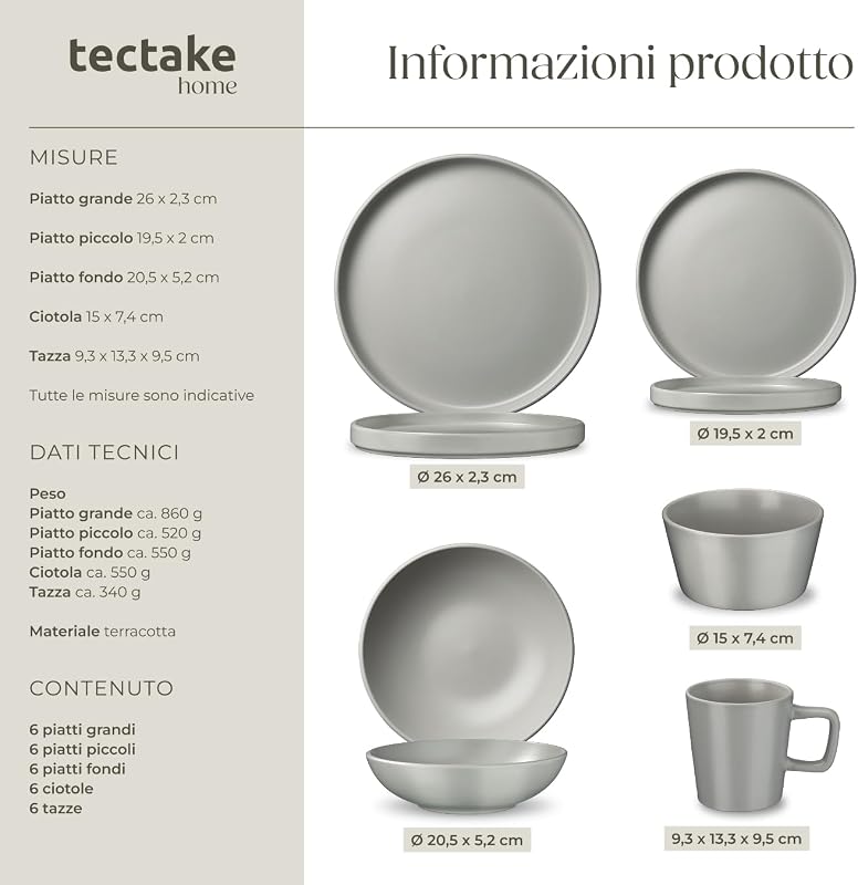 ® Set da Cucina, 30 Pezzi, Terracotta e Alluminio, Antiaderente