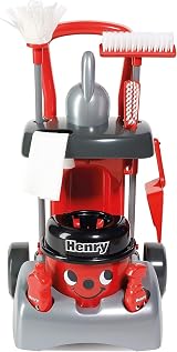 Casdon Henry Deluxe Cleaning Trolley with Working Hand Vacuum 3+ view 1